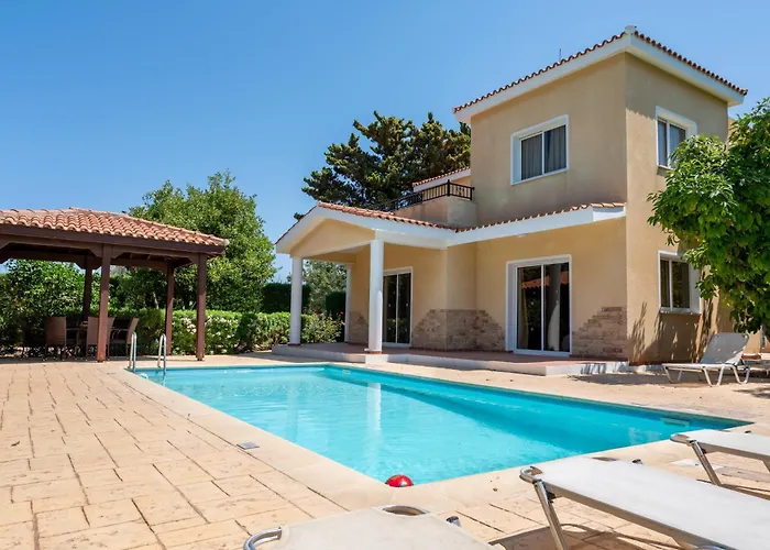 ヴィラ Aspasia In Peyia, Private Pool & 3 Ensuite Bedrooms パ フォス